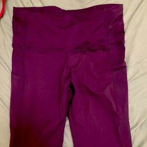 Forever 21 Purple Track Pants